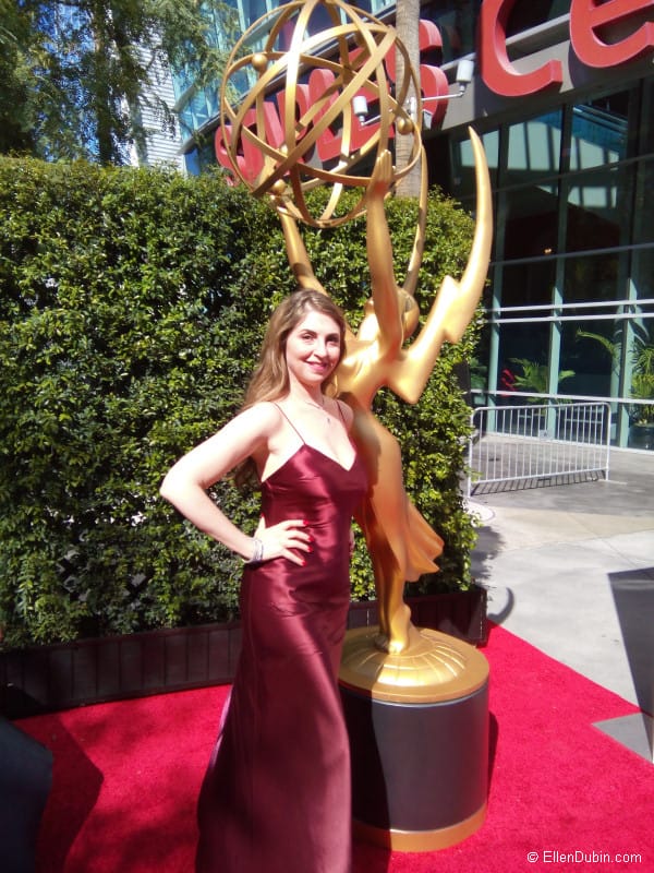 Ellen at the 2015 Emmy Awards