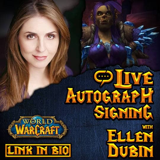 Ellen Dubin at WOW - Live Autograph Signing