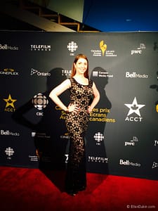 Ellen Dubin at the Canadian Screen Awards 2015