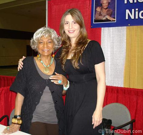 Nichelle Nichols (Star Trek) and Ellen