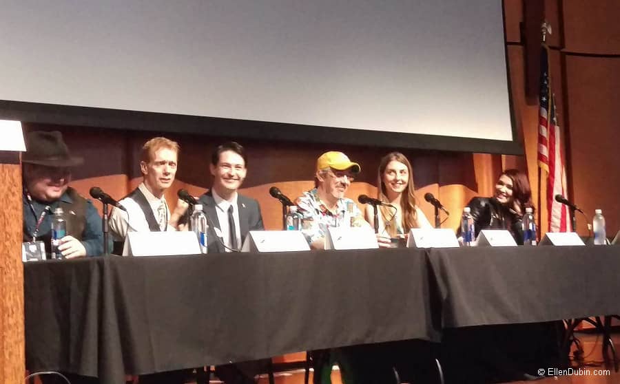 San Diego Comic Con 2016 Panel (L-R) EJ de la Pena, Doug Jones, Darren Jacobs, Neil Kaplan, Ellen Dubin and Emi